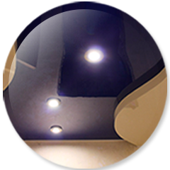 Двухуровневые натяжные потолки